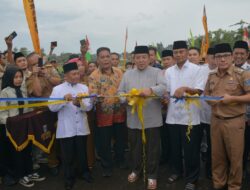 Bersama Forkopimda Provinsi Lampung, Danrem 043/Gatam Dampingi Gubernur Safari Ramadhan Di Kota Metro