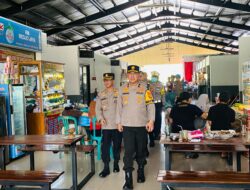 Wakapolda Lampung Kunjungi Pos Yan Rest Area 215 B, Ini Pesan Yang Disampaikan