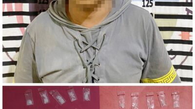 Polres Tulang Bawang Tangkap Bandar Narkotika dan Sita Puluhan Bungkus Sabu Siap Edar
