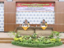 Polres Tulang Bawang Gelar Operasi Sikat Krakatau 2024, Catat Tanggal dan Sasarannya