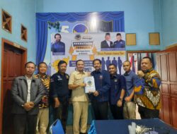 Maju Pilkada Lamtim, Garinca Reza Pahlevi Kembalikan Berkas Calon Bupati di DPD Partai Nasdem