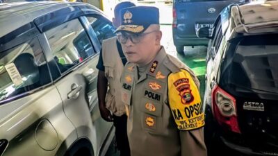 Kepolisian Lampung Himbau Pengunjung Kawasan Wisata untuk Tidak Parkir Liar