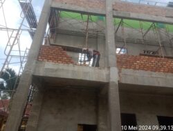 Rekanan CV Bocil Nol Tujuh Diduga Abaikan K3, Terkait Proyek MAN 2 Tulang Bawang Barat