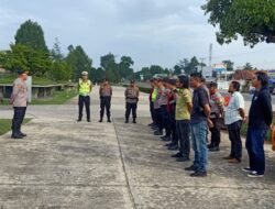 Polres Tulang Bawang Barat Amankan Pelantikan Anggota PPK Pilkada Tahun 2024