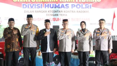 Div Humas Polri Gelar Literasi Kontra Radikal di Tulang Bawang, AKBP James: Terorisme Musuh Kita Bersama
