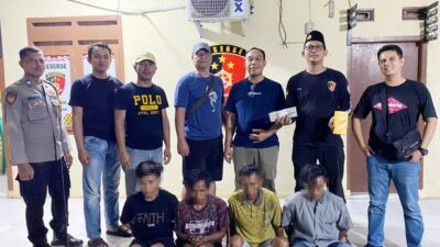 Polsek Banjar Agung Ungkap Kasus Pencurian di Salah Satu Kontrakan, Kompol Harahap: 4 Pelaku Ditangkap Dengan Peran Masing-Masing