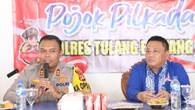 Polres Tulang Bawang Gelar Pojok Pilkada, AKBP James Jelaskan Tujuan Utamanya