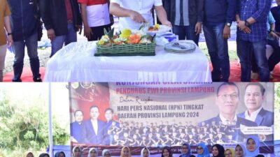 Sekda Novriwan Jaya Sampaikan Rasa Bangga Atas Kebersamaan Pers Di Tubaba