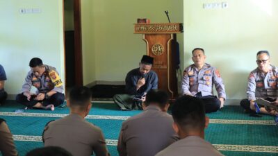 Polres Tubaba Laksanakan Binrohtal Agar Tercipta Karakter Anggota Polres Yang Lebih Humanis