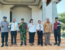 Dalam Pengamanan Perayaan Kenaikan Yesus Kristus, Polres Tubaba libatkan Personilnya