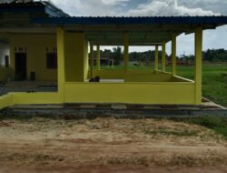 Kampung Wono Agung Realisasikan Dana Desa Untuk Rehab Gedung Posyandu