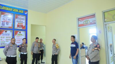 Demi optimalkan Pelayanan masyarakat, Kapolres Tubaba Cek Pelayanan Publik