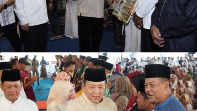 Gubernur Lampung Arinal Djunaidi Hadiri Pengajian Akbar di Kabupaten Tubaba 