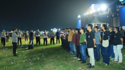 Polres Tulang Bawang Barat Amankan Launching Maskot dan Jingle Pilkada Serentak 2024