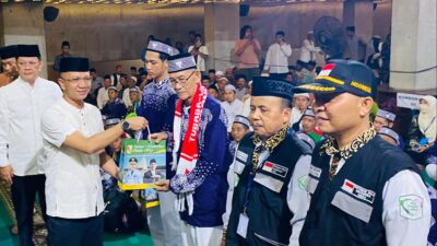 Polres Tubaba Polda Lampung Amankan Pemberangkatan Jama’ah Calon Haji 1445 H / 2024