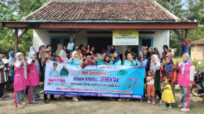 Kepalo Tiyuh Suyanta Dukung Penuh Kegiatan Sukseskan Gerakan Intervensi Pencegahan Stunting Serentak 
