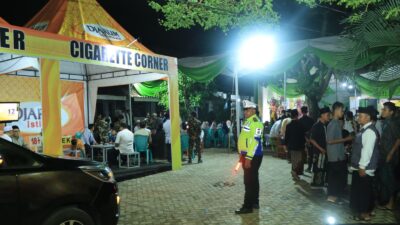 Polres Tulang Bawang Barat amankan Pengajian Akbar di Pulung Kencana Tulang Bawang Tengah