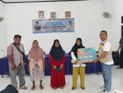 Hore!! Desa Sidang Gunung Tiga Salurkan Bantuan Langsung Tunai Tahap Kedua Tahun Anggaran 2024