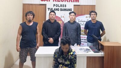 Tekab 308 Presisi Polres Tulang Bawang Ungkap Kasus Curas Sadis, AKBP James: Korban dan Pelaku Saling Kenal