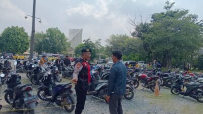 Demi Kenyamanan Warga Saat Liburan Idul adha, Polres Tulang Bawang Barat Patroli dan Amankan Objek Wisata