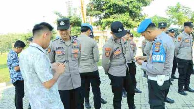 Siepropam Polres Tulang Bawang Barat Lakukan Sidak Rutin Handphone Personil