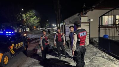 Samapta Polres Tulang Bawang Gelar Blue Light Patrol di 8 Lokasi Berbeda, AKP Samsul: Implementasi Beyond Trust Presisi