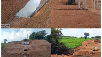 Proyek Pembangunan Jaringan Irigasi Tersier di Muara Sungkai Lampura Bernilai Milyaran Diduga Proyek Siluman