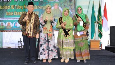 Pj Bupati Tulang Bawang Hadiri Hari Lahir NU ke-78 Tahun 2024 di Kampung Gedung Rejo Sakti