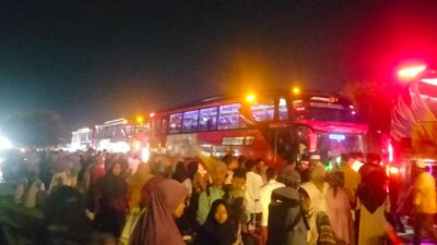 Polres Tulang Bawang Barat Amankan Kepulangan Jamaah Haji 1445 H / 2024