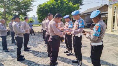 Seksi Propam Polres Tulang Bawang Gelar Mitigasi di Polsek, Iptu Abdullah: Pilkada Serentak 2024 Wajib Netral