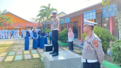 Cegah dan Minimalisir Laka Melibatkan Pelajar, Ini Yang Dilakukan Satlantas Polres Tulang Bawang