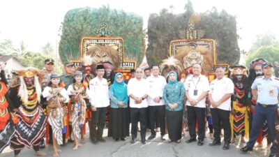 Kunker Di Tubaba, Pj Gubernur Lampung Resmikan Pencanangan 7 Kampung Pancasila