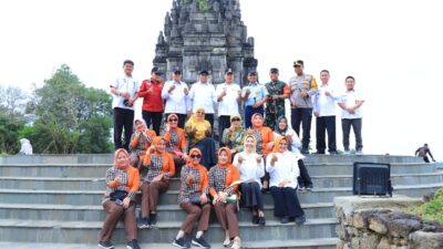 Pj Bupati Tulang Bawang Bersama Pj Gubenur Lampung dan Rombongan Meninjau Wisata Cakat Nyenyek di Menggala