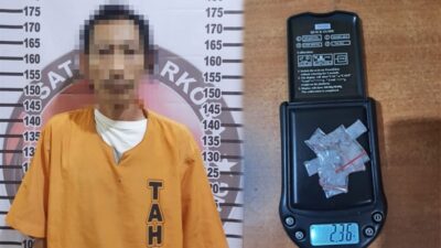 Gasak Narkoba di Dente Teladas, Polres Tulang Bawang Tangkap Bandar Sabu Yang Merupakan Residivis Kasus Serupa