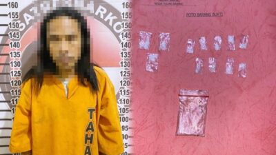 Gerebek Rumah di Gedung Aji, Polres Tulang Bawang Tangkap Seorang Pengedar Narkoba