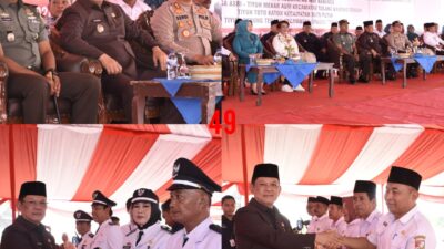 M. Firsada Lantik 9 Penjabat Kepala Tiyuh se- Tubaba