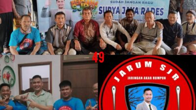 Tim Relawan Jaringan Akar Rumpun (Jarum) Siap Menangkan Kotak Kosong