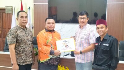 Relawan Masyarakat Tubaba Melakukan Kunjungan Silaturahmi di Kantor KPU Tubaba