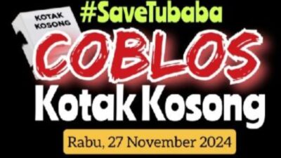Relawan Rakyat Tubaba Bersatu Menyatakan Harga Mati Pilih Kotak Kosong 