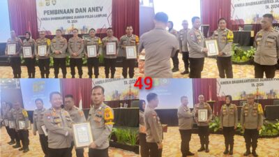 Sat Binmas Polres Tulang Bawang Raih Juara 1, AKBP James Berikan Ucapan Selamat