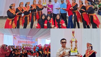 Kecamatan Tulangbawang Tengah (TBT) Raih Juara 1 Lomba Senam NeNemo