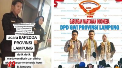 Junaidi Ketua DPD GWI Kencam Keras,Oknum Security Emersia Hotel Usir dan Hina Wartawan Dalam Tugas Peliputan