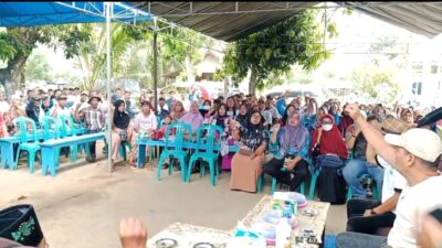 Tatap Muka di Tiyuh Indraloka Mukti Way Kenanga, Ini Yang Disampaikan NONA 