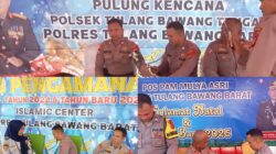 Polres Tulang Bawang Barat Cek Kesehatan Personel di Pos Pelayanan dan Pos Pengamanan Natal 2024 dan Tahun Baru 2025