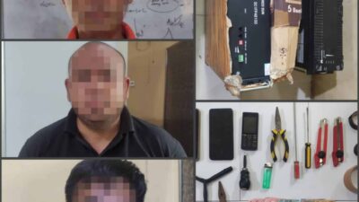 Ungkap Kasus Curat, Satreskrim Polres Tulangbawang Barat Amankan Tiga Orang Pelaku