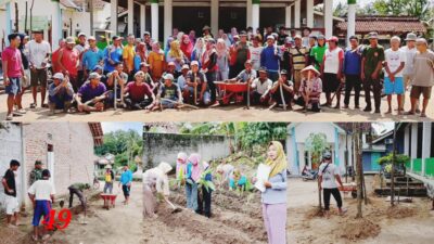 Pj Kepalo Tiyuh Karta Sari Rita Utari, S.KM., M.M Ajak Seluruh Masyarakat Bergotong Royong