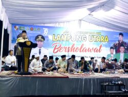 Menyambut Tahun Baru Islam 1447 H, Lampung Utara Bersholawat Penuh Khidmat dan Kebersamaan