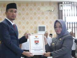 Najmul Fikri Resmi Jabat Penjabat Sekda Mesuji, Bupati: Utamakan Integritas!