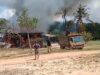 Kebakaran Hebat Melanda Bescem PT Silva Inhutani Lampung, 10 Rumah Karyawan Ludes Terbakar