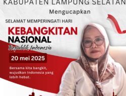 Reni Ayu Fatimah, SKM Mengucapkan Selamat Hari Kebangkitan Nasional Tahun 2025  “Bangkit untuk Indonesia Emas – Mari kita jadikan momentum ini sebagai semangat untuk terus berkarya, melayani, dan membangun negeri yang sehat dan bermartabat.”